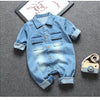 Baby denim jumpsuit