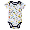 Short-sleeved Newborn Baby Cotton Jumpsuit