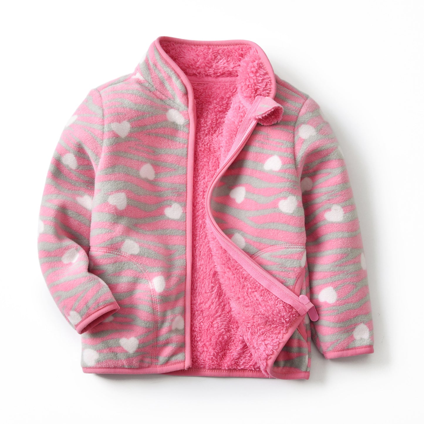 Home warm fleece jacket