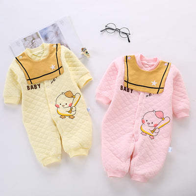 Baby autumn jumpsuit newborn cotton clothes