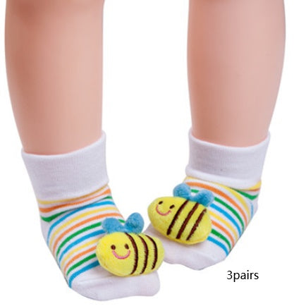 Cute Baby Animal Doll Baby Three-dimensional Socks