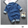 Baby denim jumpsuit