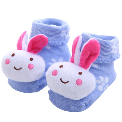 Cartoon Anti-Skid Three-Dimensional Baby Socks Newborn Baby Socks Doll Socks Wholesale