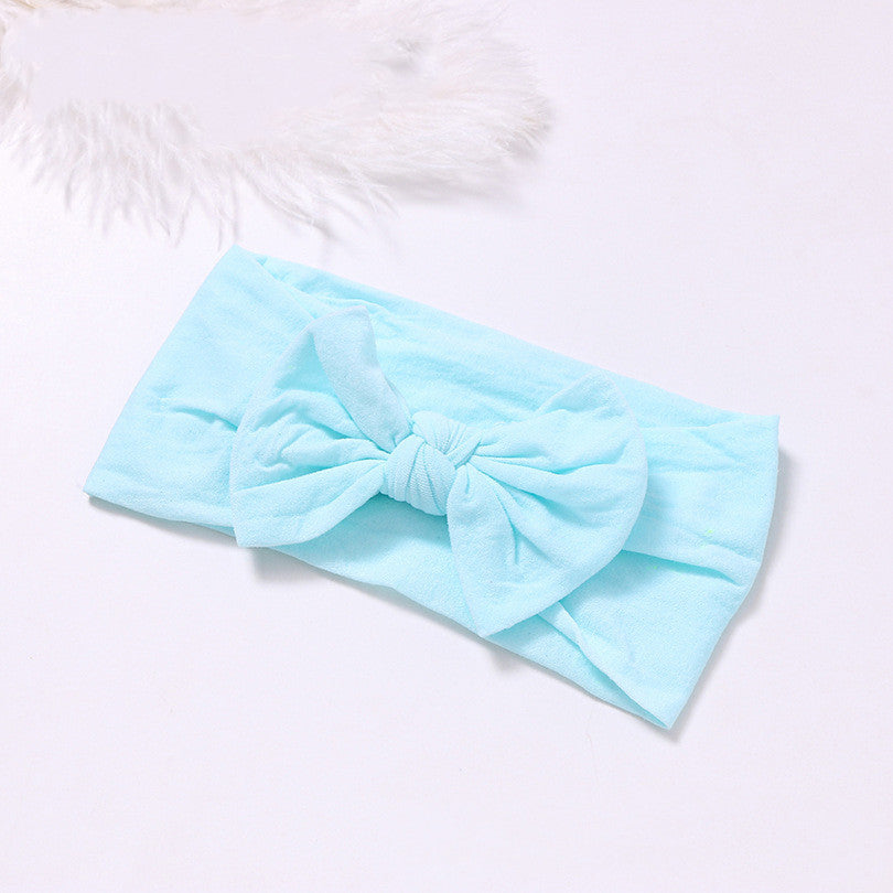 Baby Hair Accessories Nylon Bow Cute Princess Headband