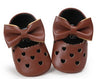 My0-1 love old toddler shoes embroidered bow shoes on behalf of a baby indoor soft bottom baby shoes