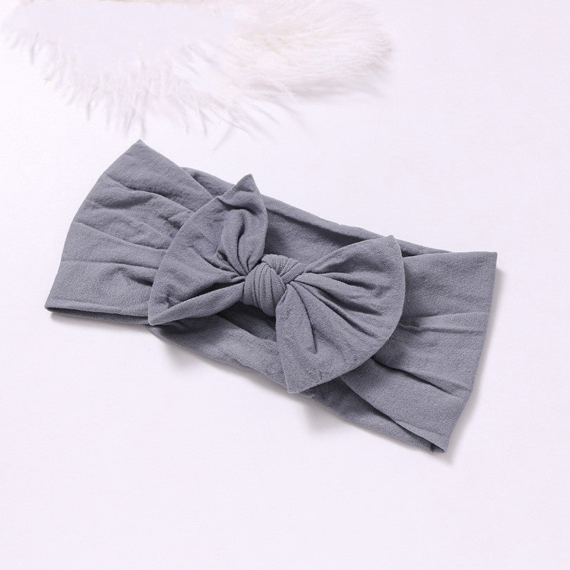 Baby Hair Accessories Nylon Bow Cute Princess Headband