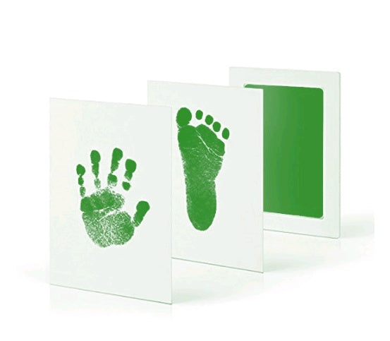 Anti - virus infective baby hand - foot - hand - hand - hand - hand - foot - hand printing table baby footprint - free washing printing oil