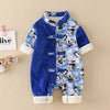 Children's Clothing Hanfu Baby Jumpsuit Long-sleeve Jumpsuit Chinese Style