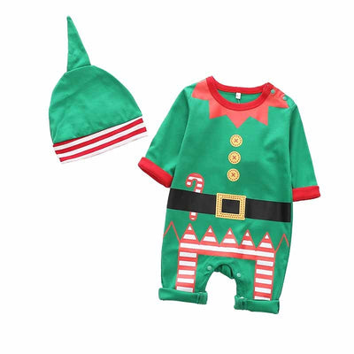 Baby Christmas costume romper