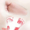 Anti - virus infective baby hand - foot - hand - hand - hand - hand - foot - hand printing table baby footprint - free washing printing oil