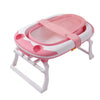 Baby folding tub large can sit thick bath tub