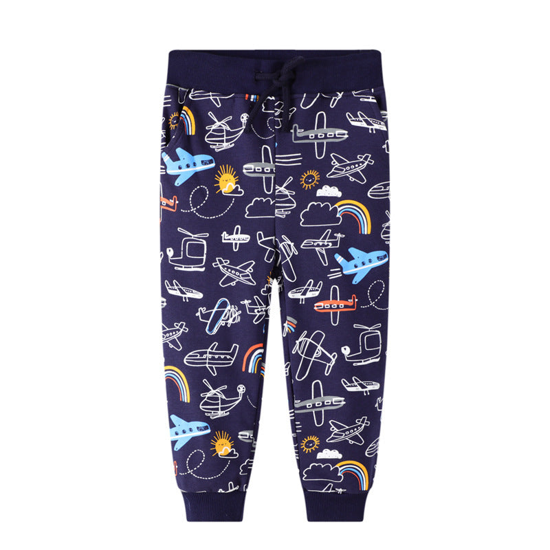 Boys' Sweatpants, Children's Trousers, Children's Trousers Wholesale Cars, Baby Pants