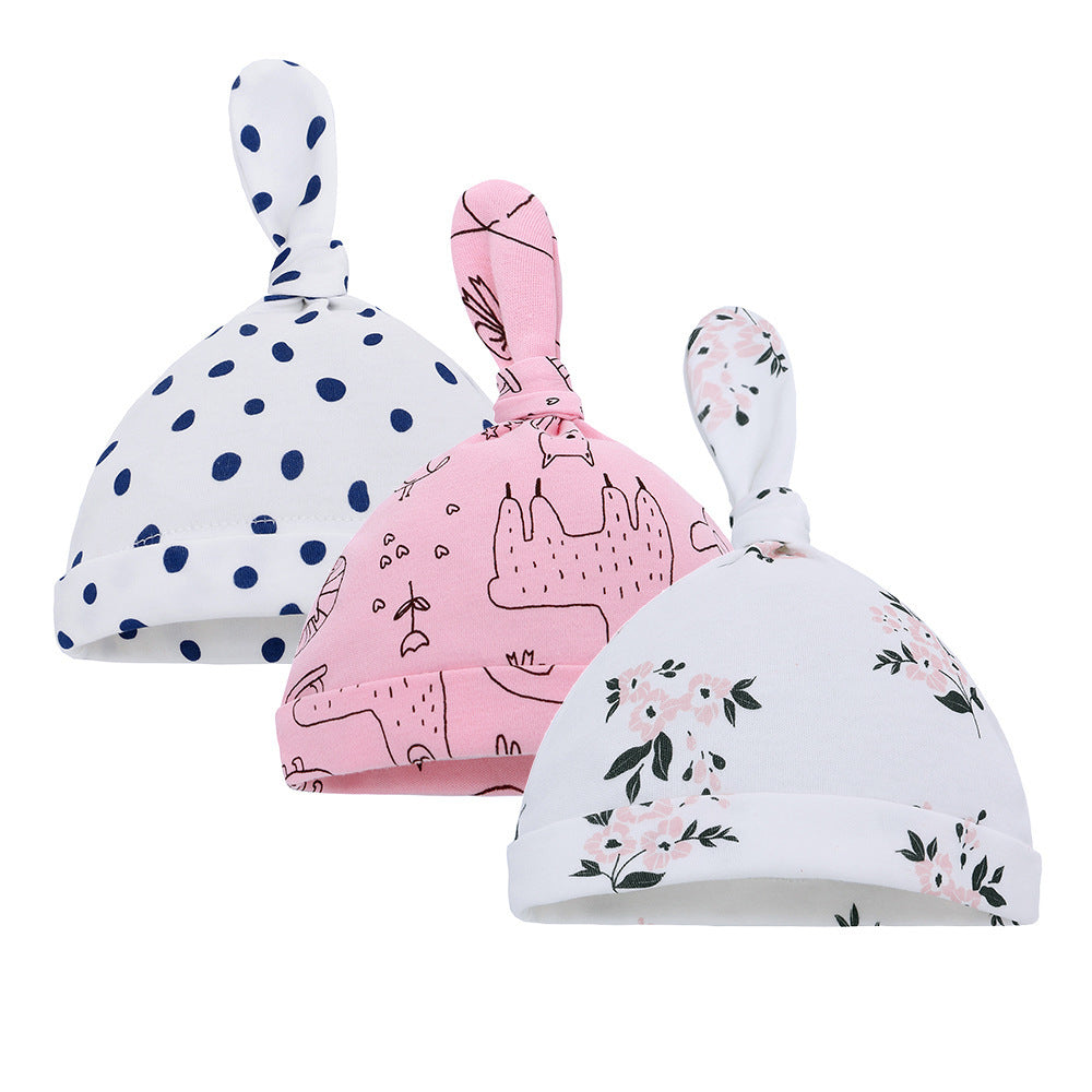 Thin Cotton Printed Baby Hat