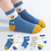 Simple Children's Cartoon Combed Cotton Socks