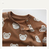 Cotton Baby Cartoon Print Romper