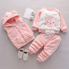 New Children's Clothing Winter Clothes For Boys Baby Thickening Three-piece Set