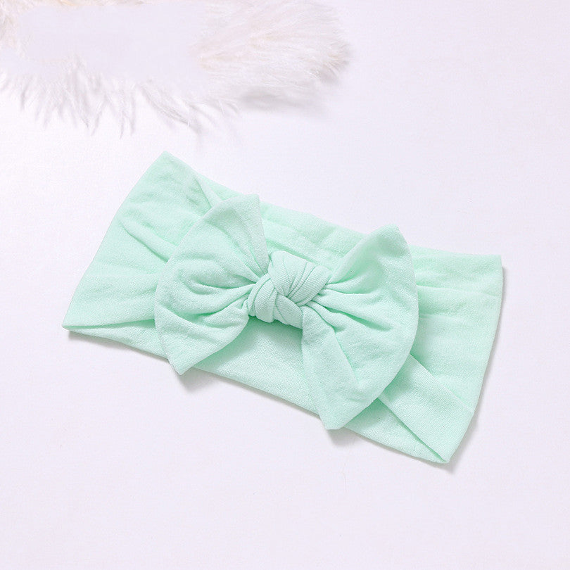 Baby Hair Accessories Nylon Bow Cute Princess Headband