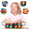 New Busy Book Children's Busy Board Dressing And Buttoning Learning Baby Early Education Preschool Sensory Learning Toy