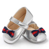 Soft Sole Breathable Bowknot Princess Shoes For Baby Girls