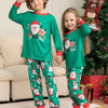 Christmas Pajamas For Family Matching Family Christmas PJs Sets Santa Claus Printed Top Sleepwear