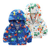 Boys And Children's Jackets Airplane Printed Baby Windbreaker Jackets