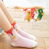 Simple Children's Cartoon Combed Cotton Socks