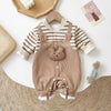 Newborn Infant Clothes Baby Jumpsuits Long Sleeve Super Cute Out One-piece Romper