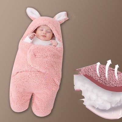 Baby Hold Newborn Thickened Out Wrap Swaddle Sleeping Bag