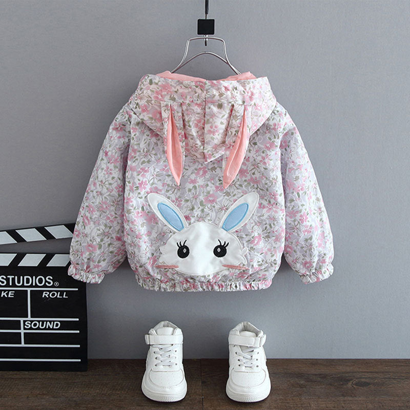 Children's Fashionable Thin Hooded Windbreaker