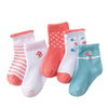 Cute Socks Combed Cotton Children's Middle Tube Men