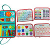 New Busy Book Children's Busy Board Dressing And Buttoning Learning Baby Early Education Preschool Sensory Learning Toy