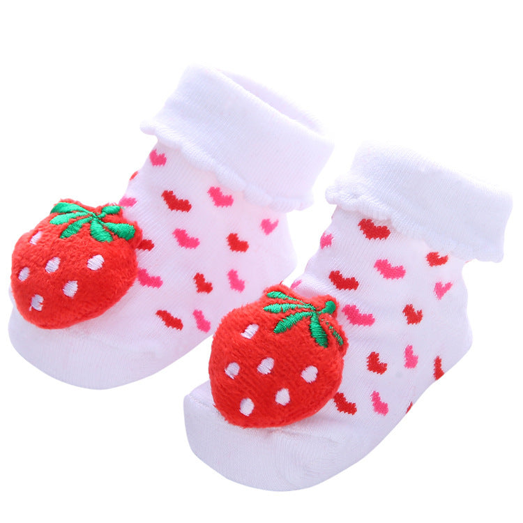 Cartoon Anti-Skid Three-Dimensional Baby Socks Newborn Baby Socks Doll Socks Wholesale