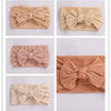 Baby Hair Accessories Elastic Head Bandwidth Edge Nylon Bow Headband For Children