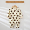 Cotton Baby Cartoon Print Romper