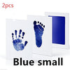 Non-toxic and wash-free baby ink watermarking oil fingerprints and footprints kit family souvenirs