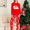 Christmas Family Pajamas Matching Sets Christmas Sleepwear Parent-Child Pjs Outfit For Christmas Holiday Xmas Party