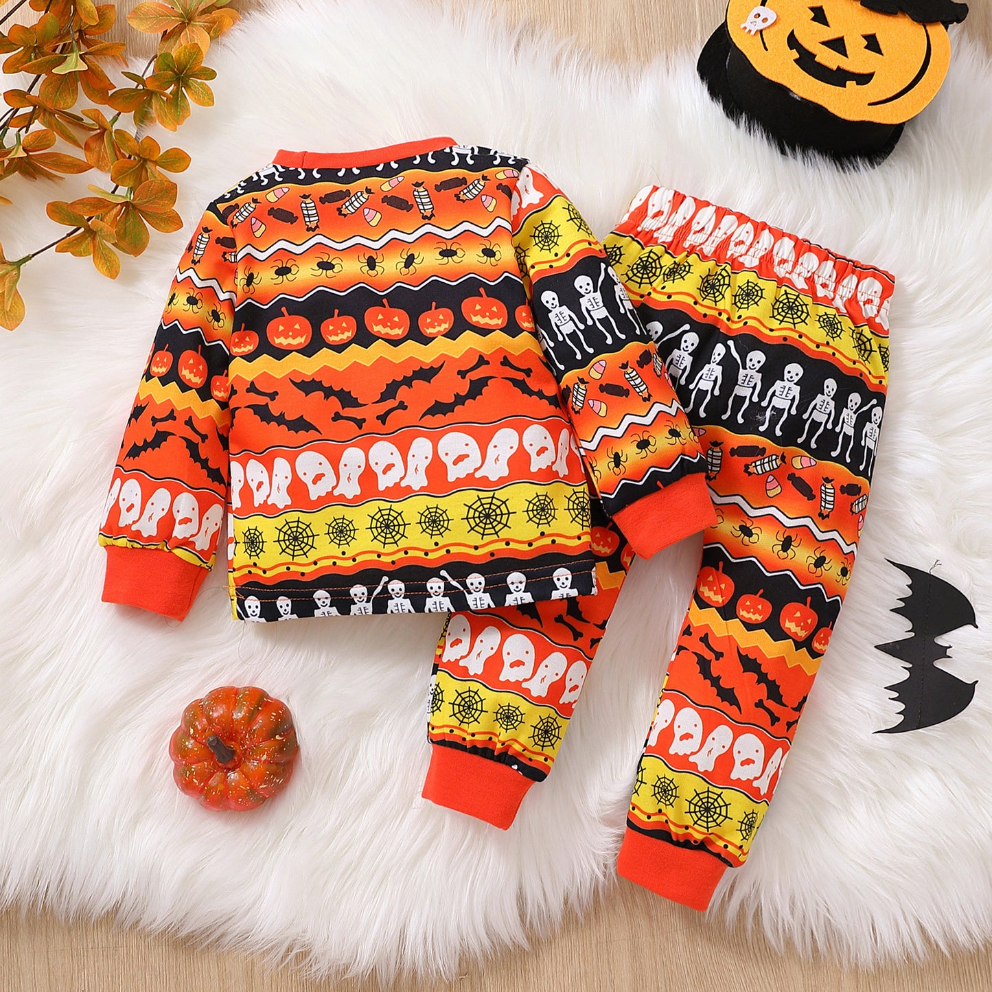 Creative Cute Printed Kids Halloween Set