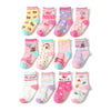 Children's Non-slip Polka Dot Cotton Floor Socks