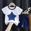 Children's Short-sleeved Suit Cotton T-shirt Baby Baby Clothes