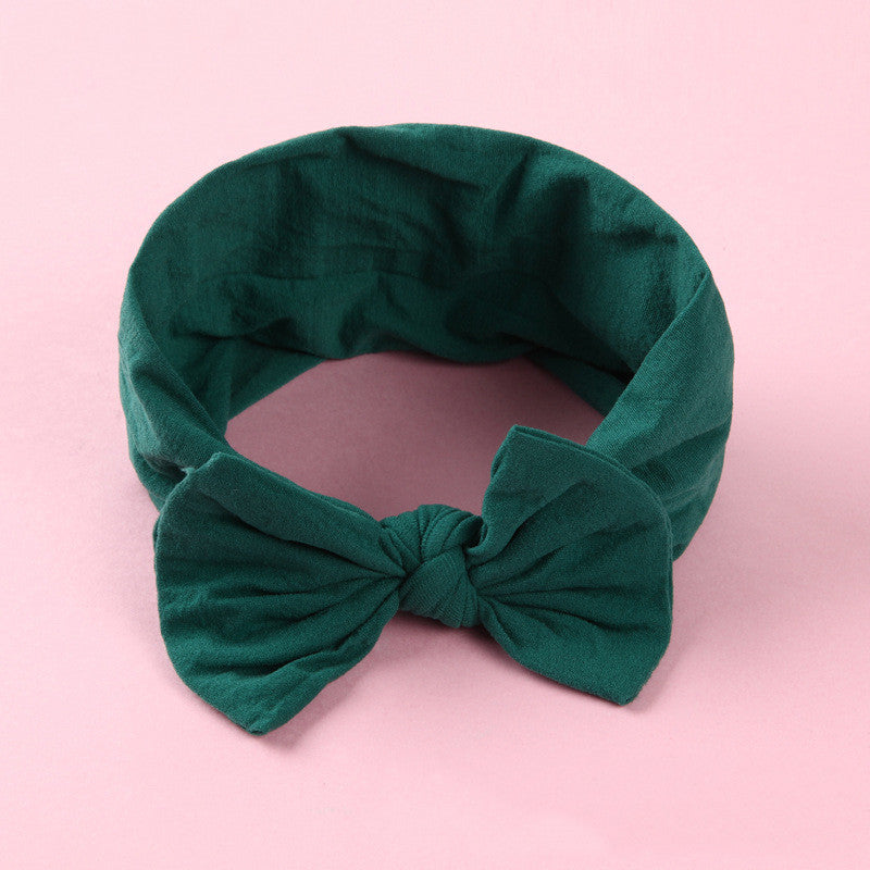 Baby Hair Accessories Nylon Bow Cute Princess Headband