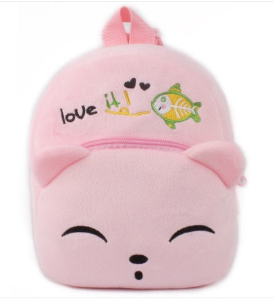 Plush toy schoolbag