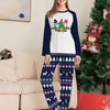 Family Matching Christmas Pajamas Set Xmas Long Sleeve Sleepwear Nightwear For Couples Kids Baby