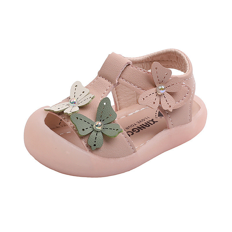 Summer New Baby Soft Bottom Anti-kick Sandals