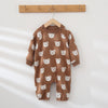 Cotton Baby Cartoon Print Romper