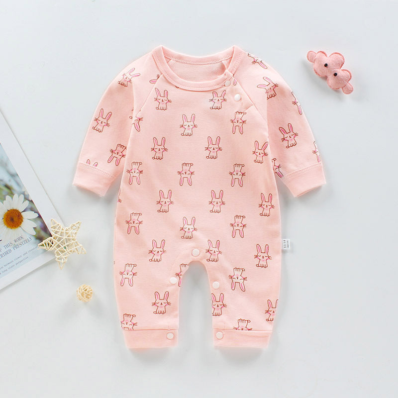 Romper Long-sleeved Cotton Romper Baby Clothes