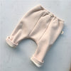 Autumn Baby Threaded Elastic Leggings Casual Trousers