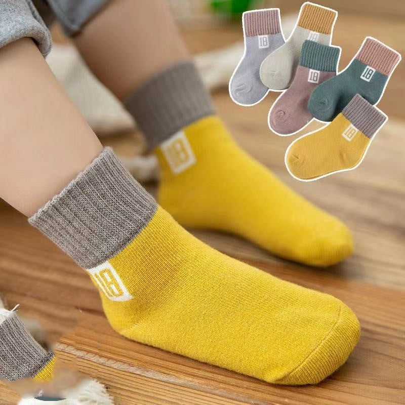 Winter Warm Boys And Girls Middle-aged Baby Socks