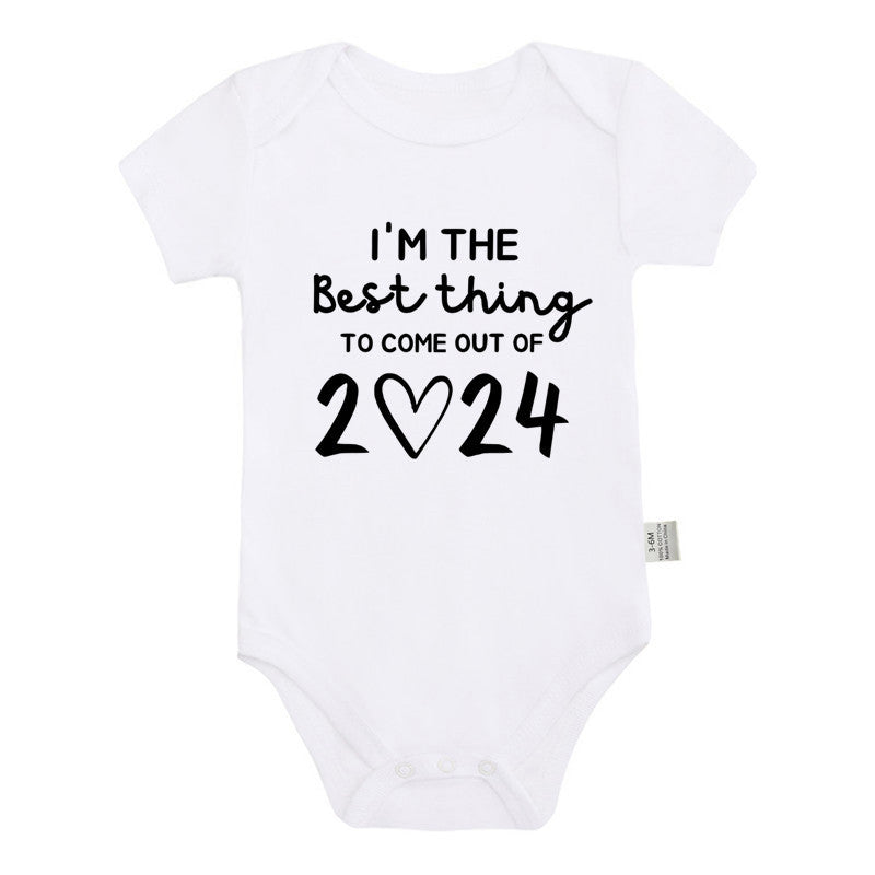 Announced Pregnancy 2024 Newborn Baby Romper Pure Cotton Rompers